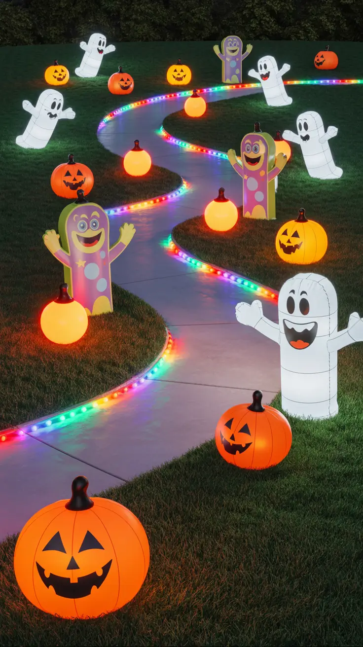 Outside halloween decorations ideas 2025 Kid-Friendly Front Yard Decoration Ideas
