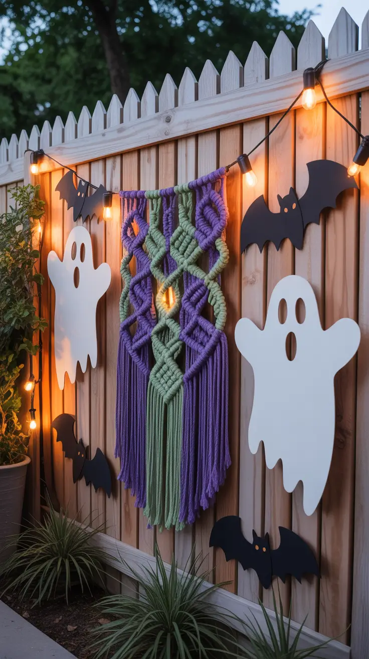 outside halloween decorations ideas 2025 Chic & Creepy: Easy DIY Room Decor Wall Art Craft for Outdoors