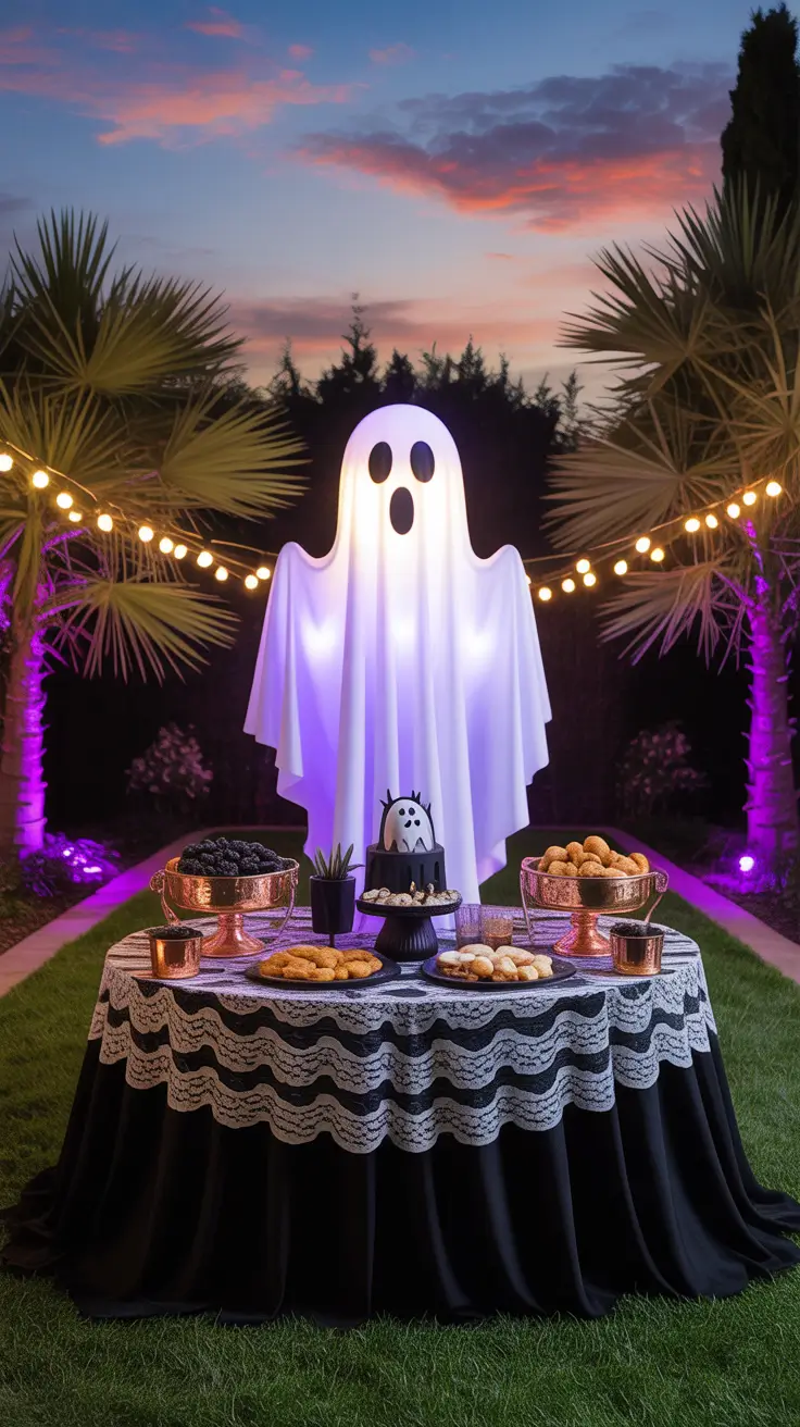 outside halloween decorations ideas 2025 Ghostly Glam: Outdoor Party Decor Ideas for 2025