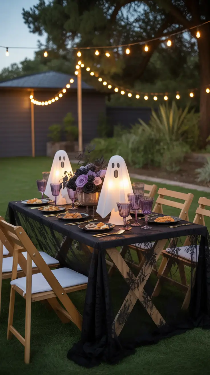 outside halloween decorations ideas 2025 Ghostly Glam: Outdoor Party Decor Ideas for 2025