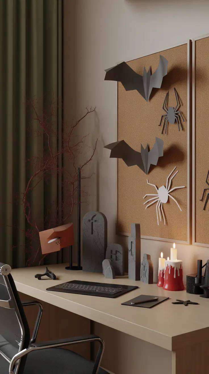 scary halloween office decorations 2025 Budget DIY Crafts to Make Co-Workers Scream