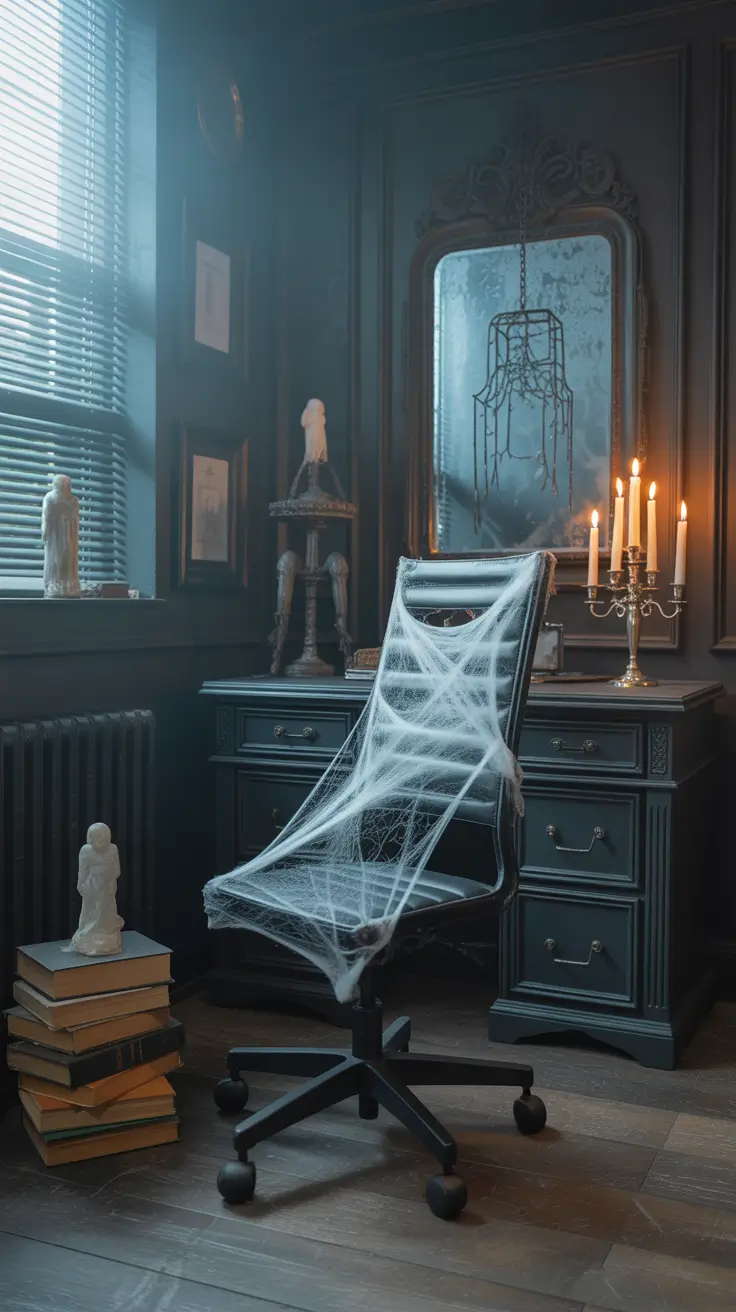 scary halloween office decorations 2025 Creepy Indoor Corners with Real Impact