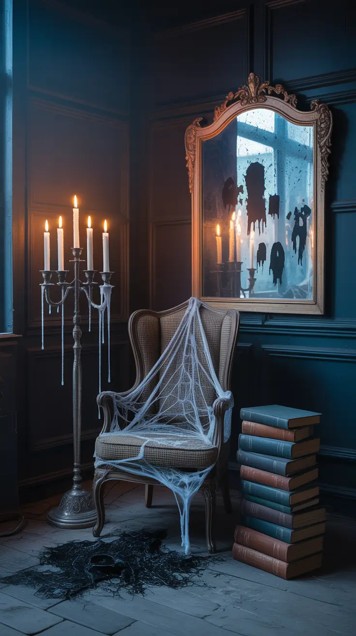 scary halloween office decorations 2025 Creepy Indoor Corners with Real Impact