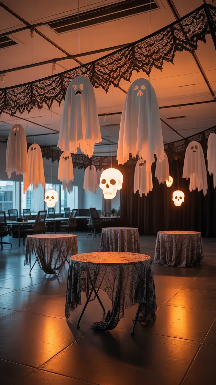 scary halloween office decorations 2025 Party Decor That Doubles as a Haunted Setup