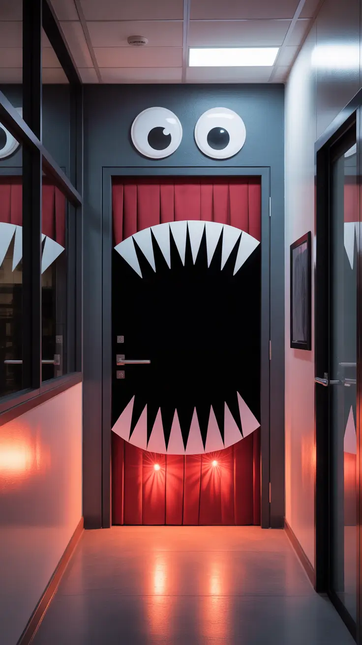 scary halloween office decorations 2025 The Ultimate Spooky Office Door Transformation