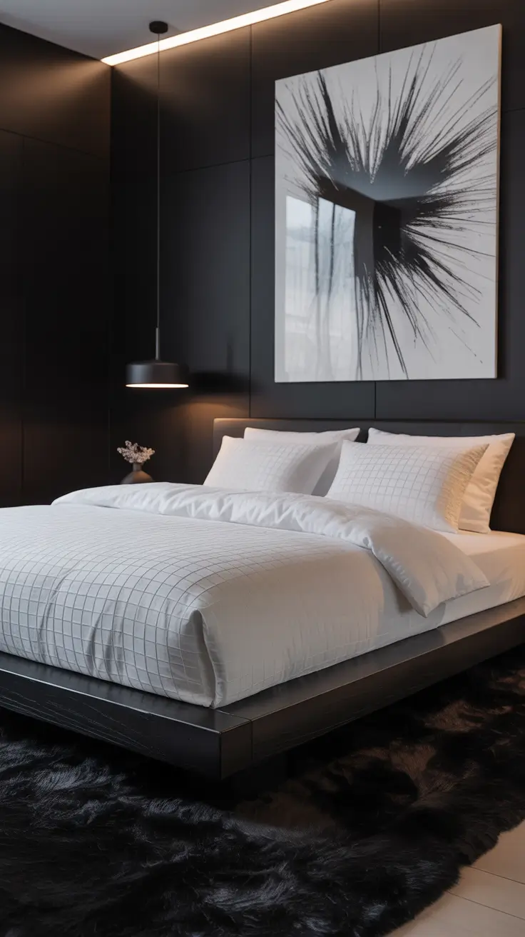 Black and White Bedroom Ideas 2026 Bold Black And White Bedrooms