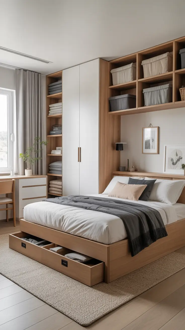 Functional Bedroom Storage Ideas