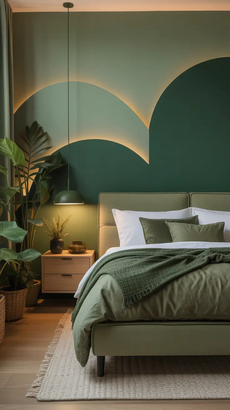 Bedroom Ideas Shades Of Green For A Calming Retreat