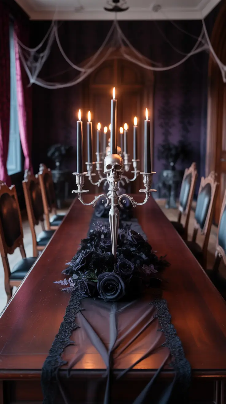 halloween centerpieces for table 2025 Gothic Halloween Centerpieces For Dramatic Flair