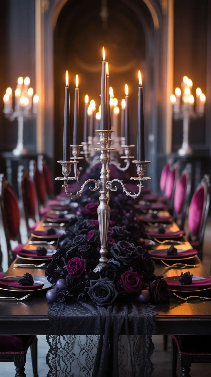 halloween centerpieces for table 2025 Gothic Halloween Centerpieces For Dramatic Flair