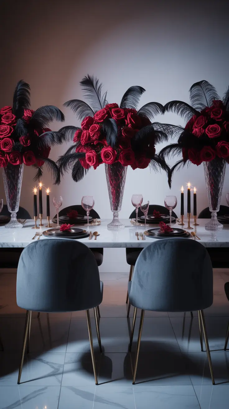 Halloween centerpieces for table 2025 Elegant Halloween Centerpieces For Stylish Tables