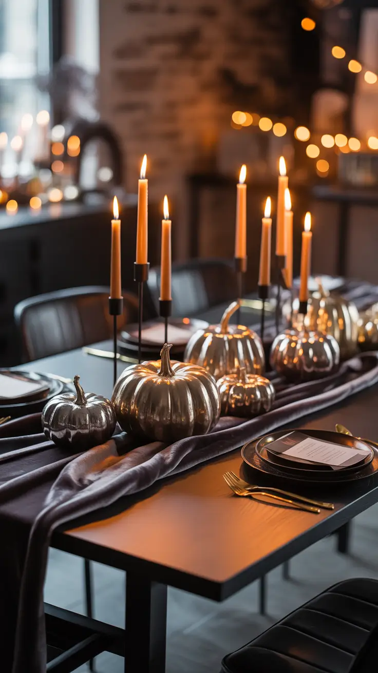 Halloween centerpieces for table 2025 Chic Halloween Decorations For Table 2025
