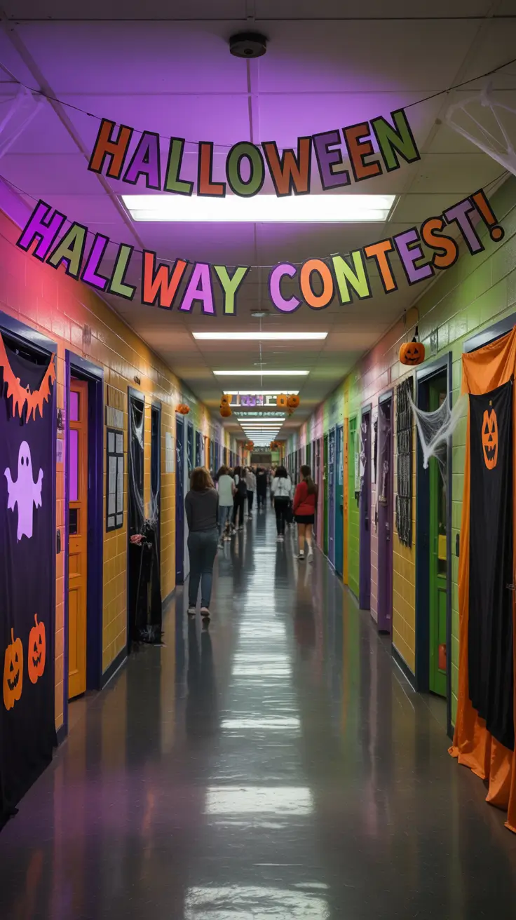 Halloween door ideas 2025 School-Wide Halloween Door Contest Ideas