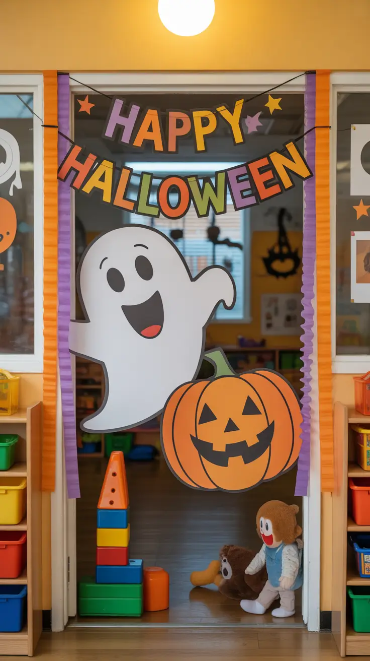 Classroom Preschool Halloween Door Creations