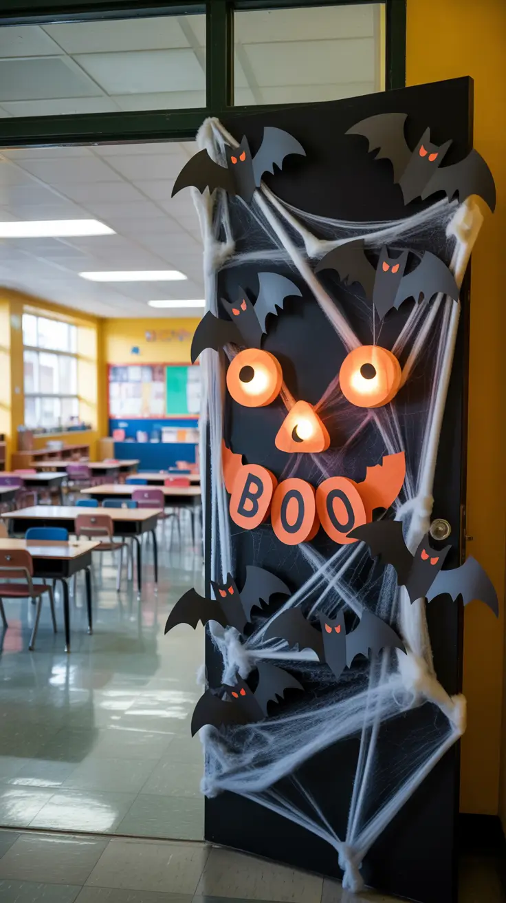 Classroom Scary Halloween Door Ideas That Aren’t Too Much