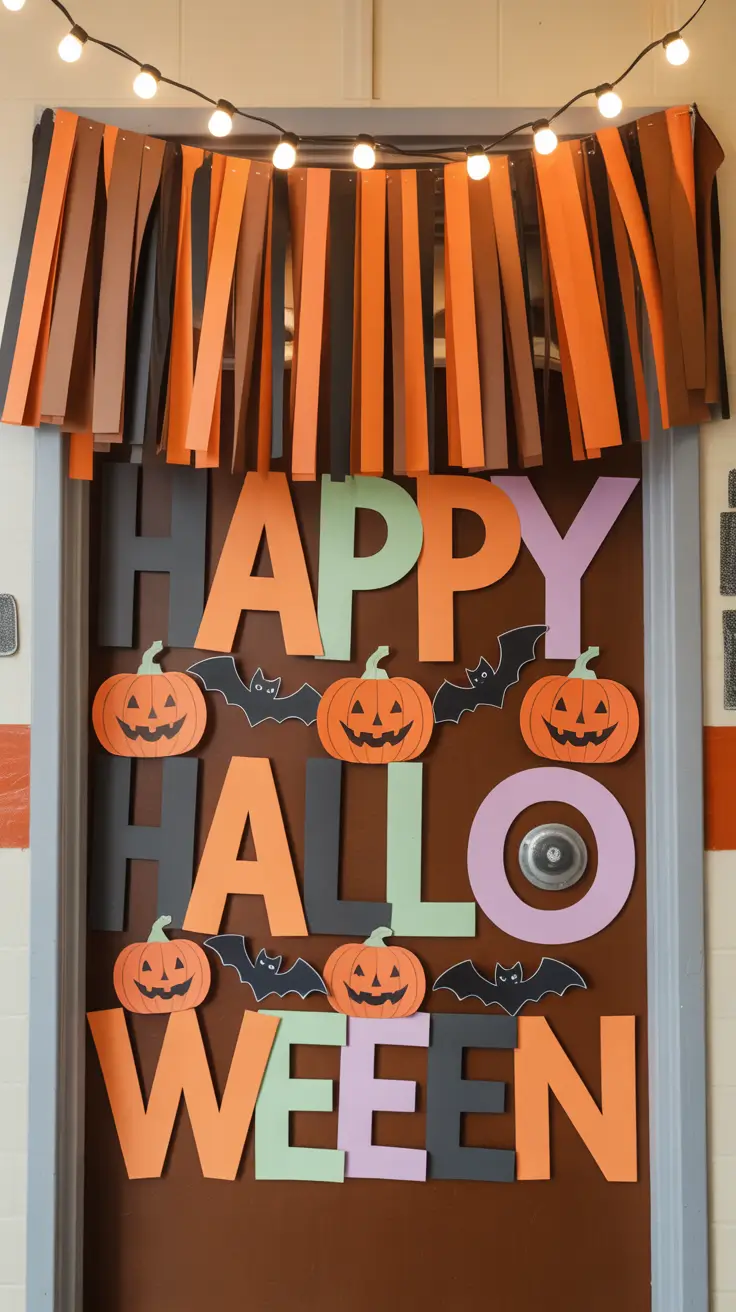 Easy Classroom Halloween Door Decorations On A Budget