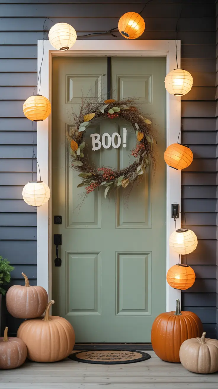 Eco-Friendly Halloween Door Decorations