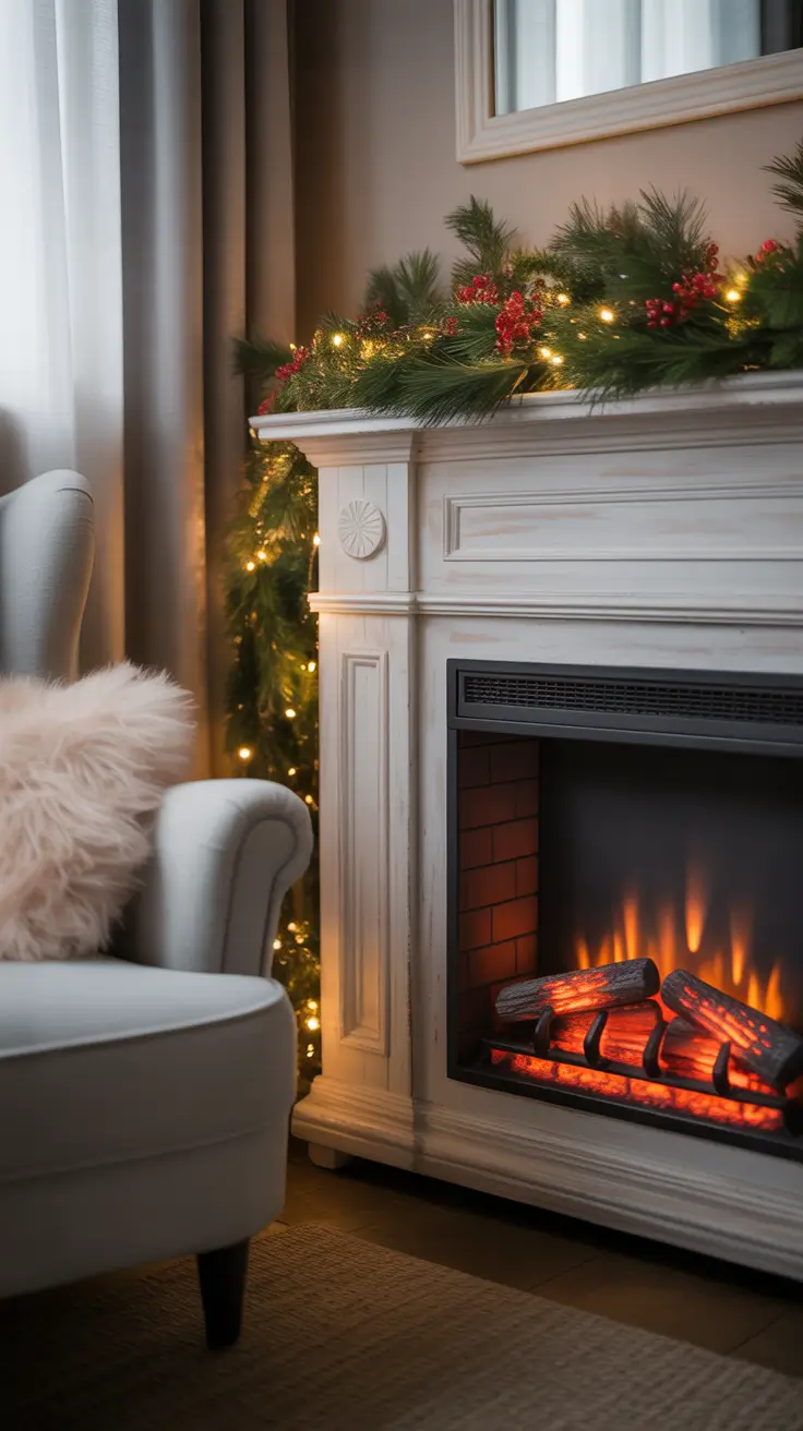 Halloween Living Room Decor Ideas 2025 Faux Fireplaces With Flickering Magic