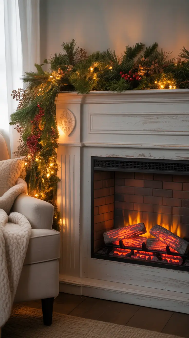 Halloween Living Room Decor Ideas 2025 Faux Fireplaces With Flickering Magic