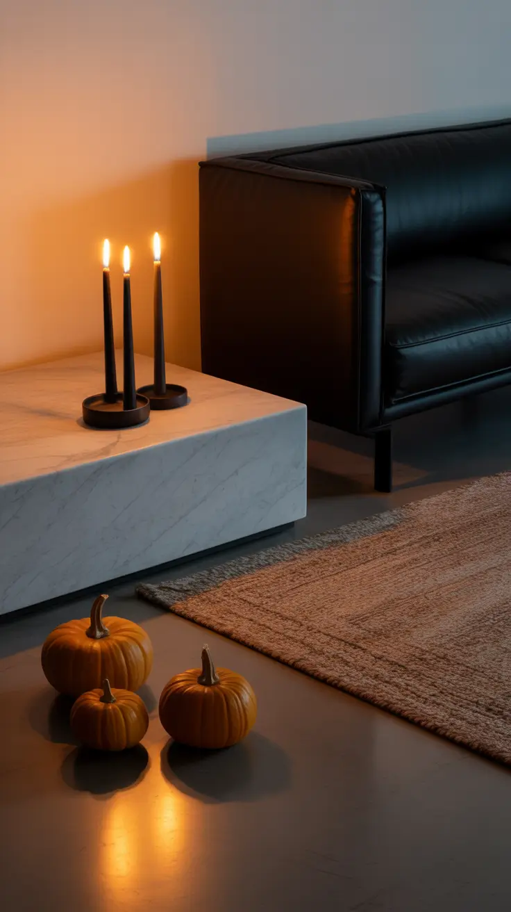Halloween Living Room Decor Ideas 2025 Moody Candlelight For An Aesthetic Glow-Up