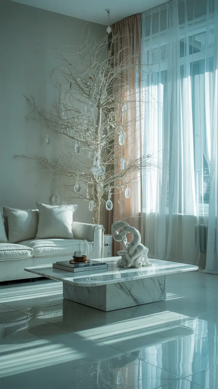 halloween tree ideas 2025 White Halloween Trees With Haunting Elegance