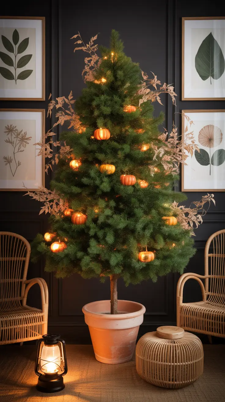 halloween tree ideas 2025 Green Halloween Trees That Channel Wicked Woods