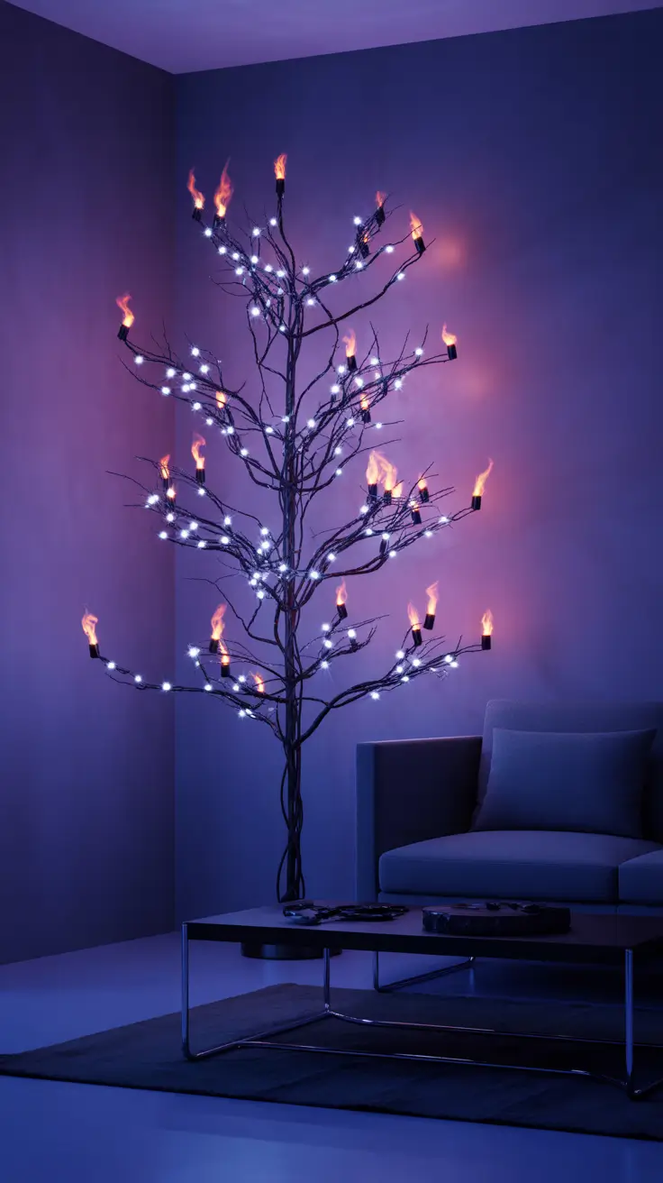 halloween tree ideas 2025 Halloween Tree Lights For That Eerie Glow