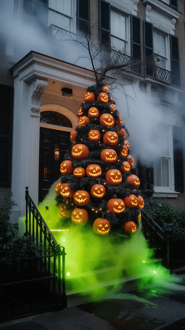 halloween tree ideas 2025 Spooky Outdoor Trees To Greet Trick-Or-Treaters