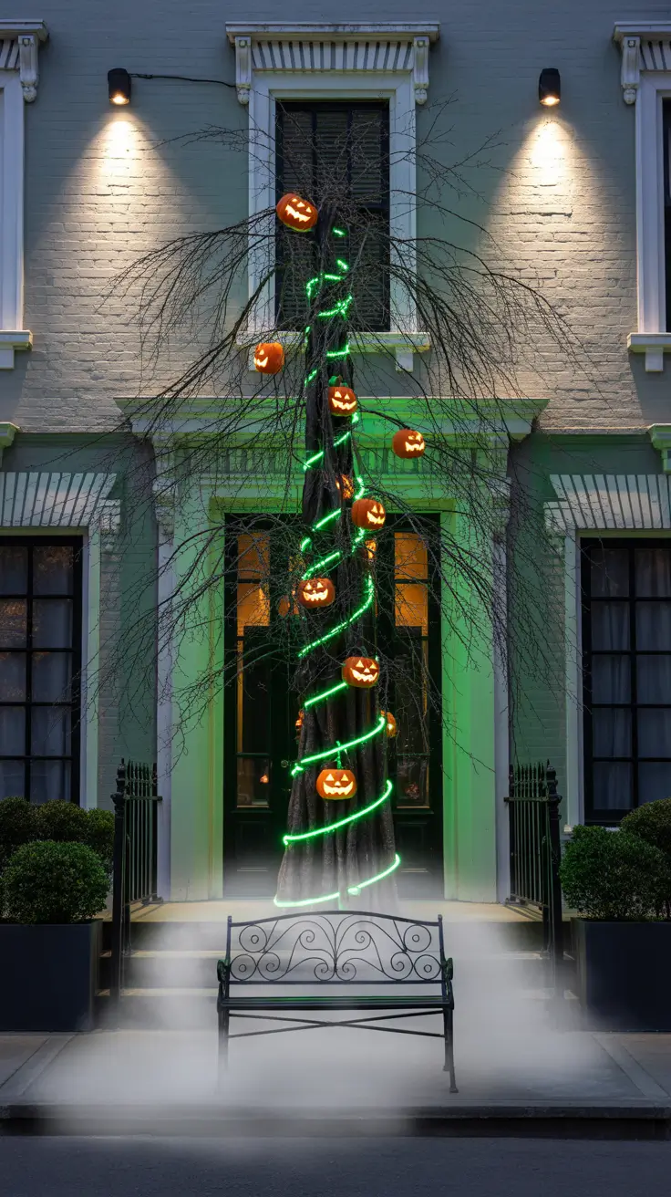 halloween tree ideas 2025 Spooky Outdoor Trees To Greet Trick-Or-Treaters