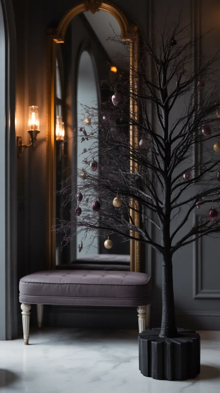 halloween tree ideas 2025 The Beauty Of Black Halloween Trees In 2025