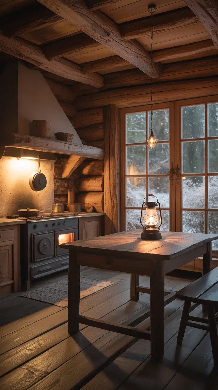 kitchen designers ideas 2026 Log Cabin Kitchens With Rustic Charm