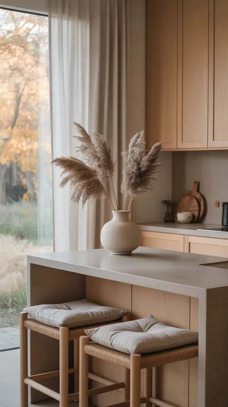 kitchen designers ideas 2026 Japandi Inspired Kitchen Calmness