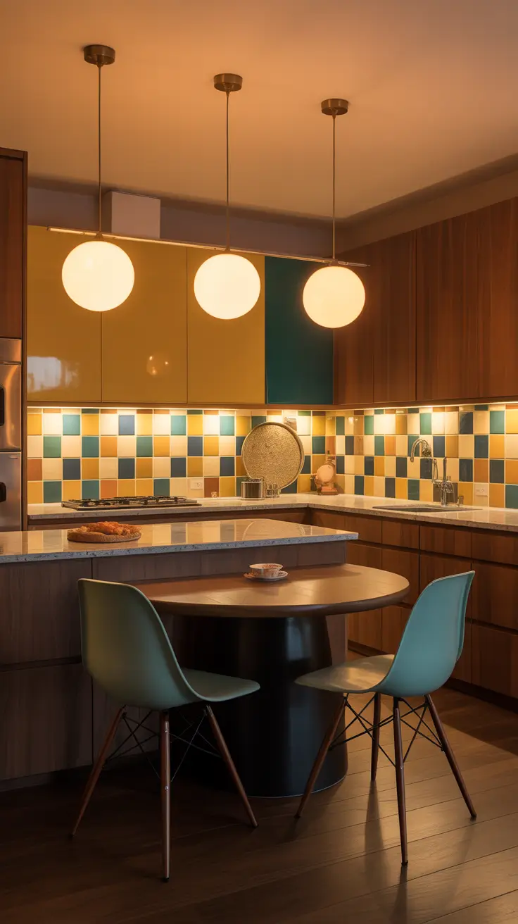 kitchen designers ideas 2026 Mid Century Modern Kitchen Charm