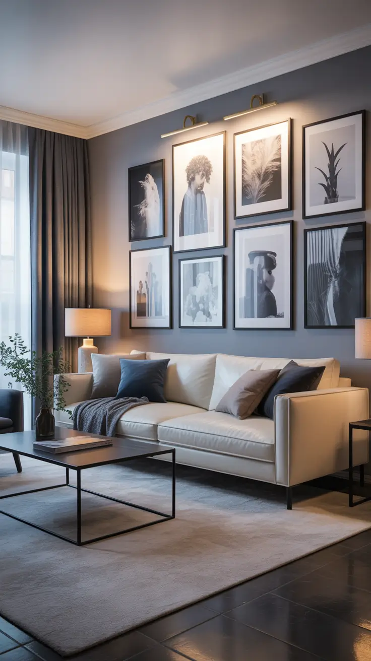 Living Room Ideas 2026 Trends How To Style An Empty Wall With Impact