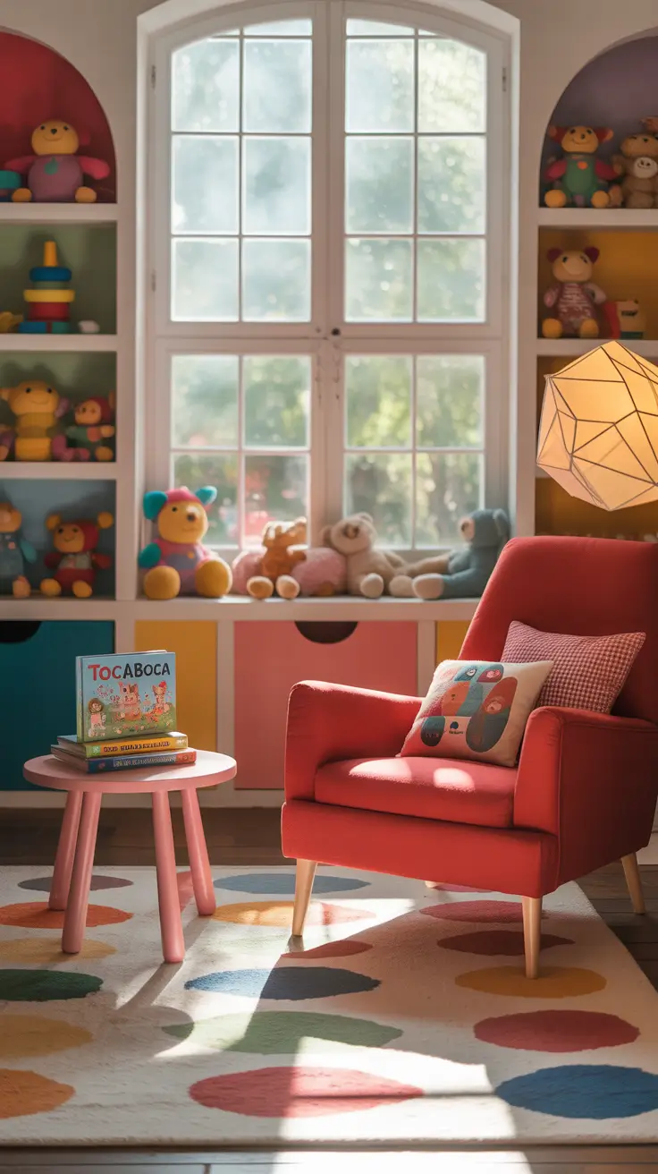 Living Room Ideas 2026 Trends Tocaboca-Inspired Living Room Playful Aesthetics