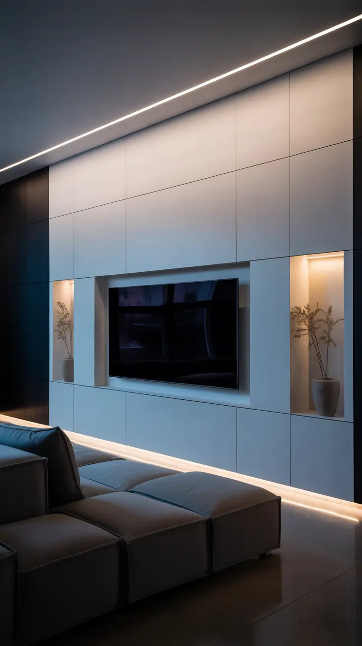 Living Room Ideas 2026 Trends Statement TV Wall Designs For A Modern Edge