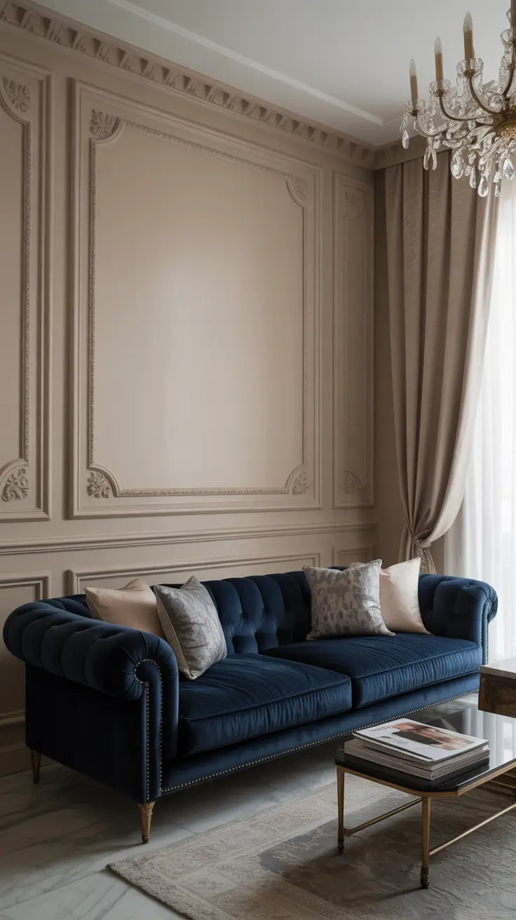 Living Room Ideas 2026 Trends Wall Moulding Revival In Elegant Living Rooms