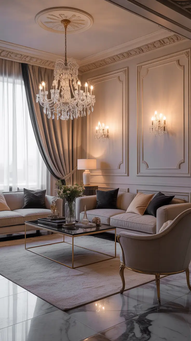 Living Room Ideas 2026 Trends Wall Moulding Revival In Elegant Living Rooms