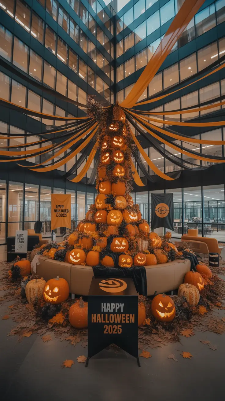 pumpkins Pumpkin Displays That Impress Clients And Staff