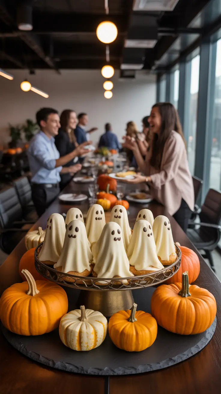 Food Displays That Double As Office Halloween Decor