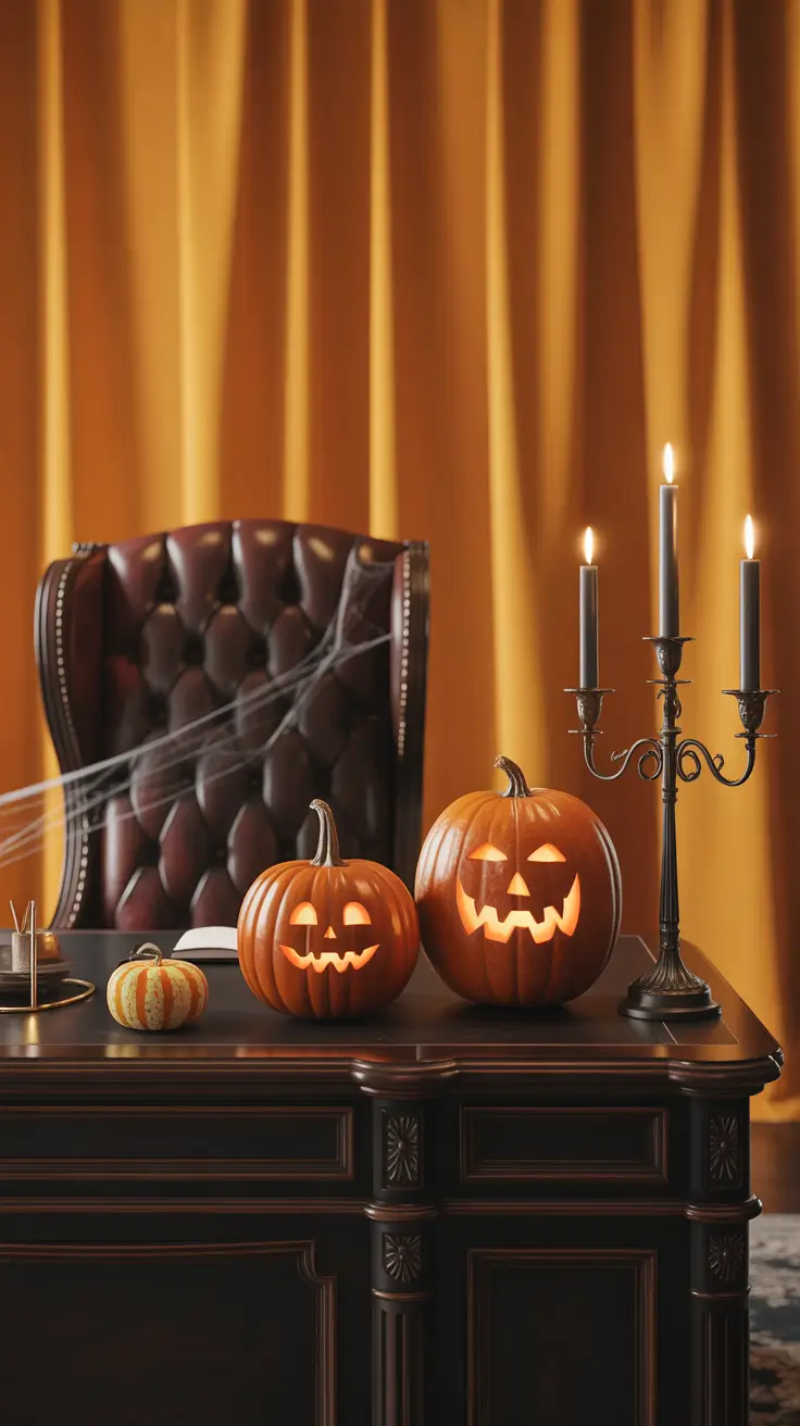 decor Classic Halloween Decor For A Professional Yet Festive Look