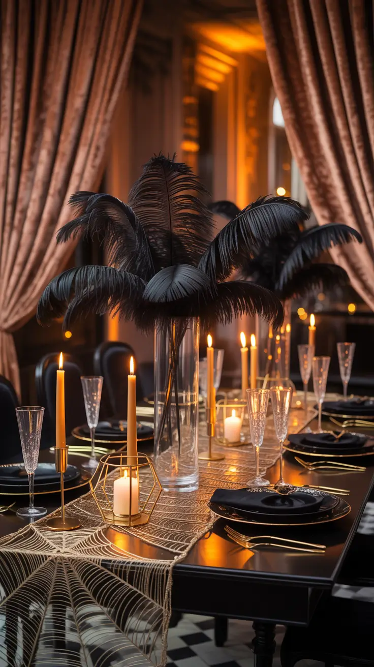 outdoor halloween decor ideas 2025 Deco-Inspired Looks for Vintage Halloween Vibes