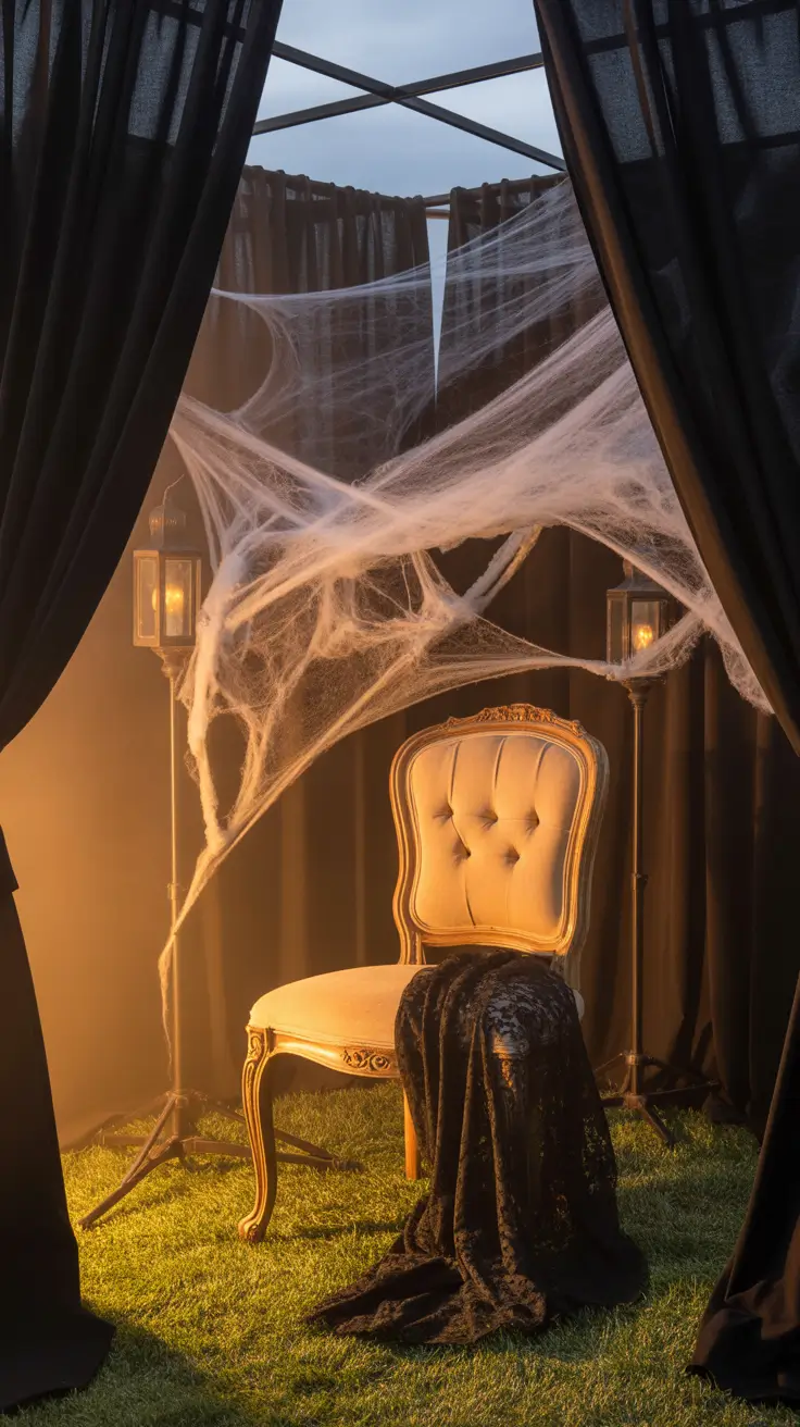 outdoor halloween decor ideas 2025 DIY Halloween Backdrops for Spooky Photoshoots