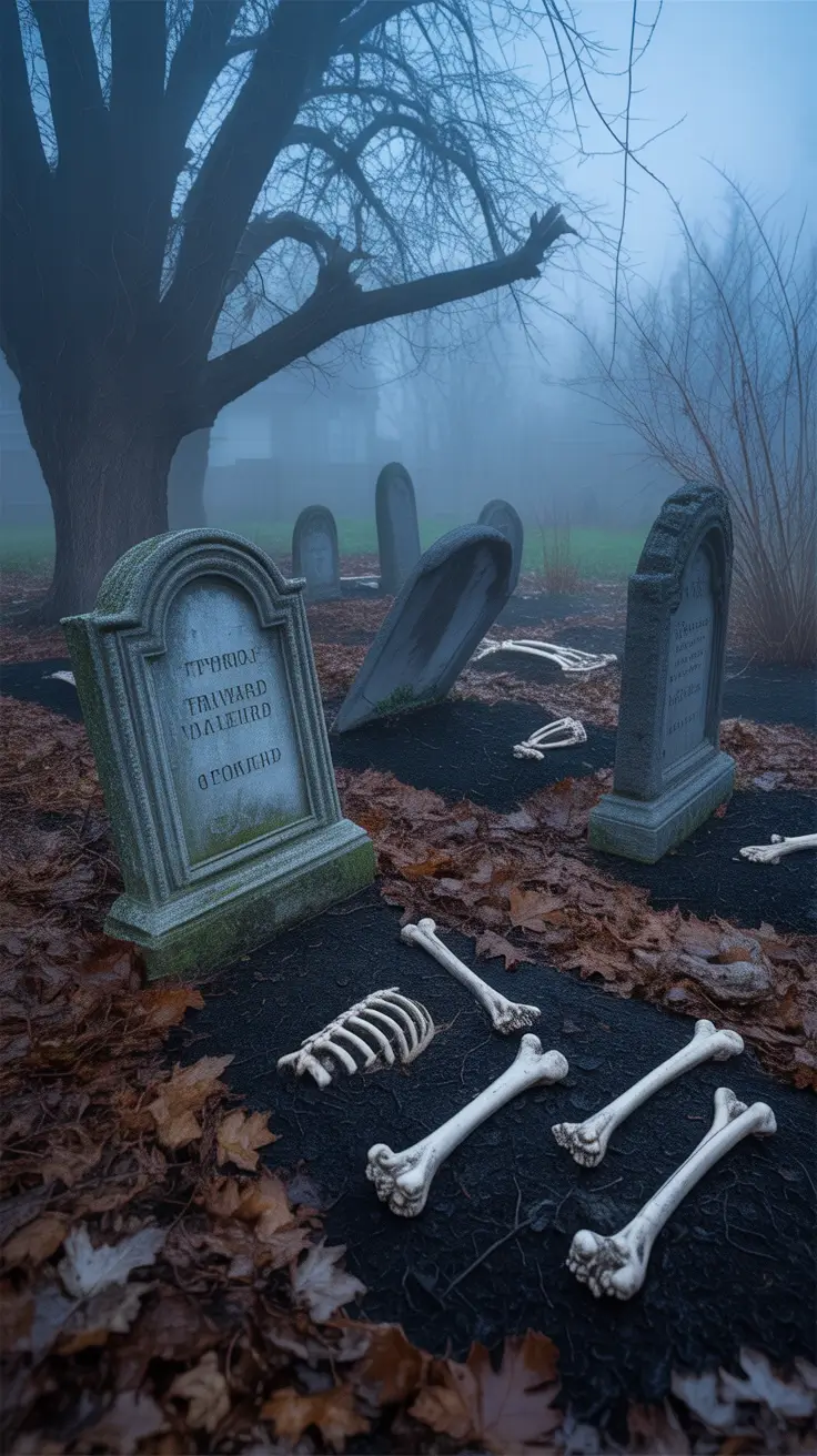 scary halloween decorations for home 2025 Graveyard Garden: Yard Decorations That Raise the Dead