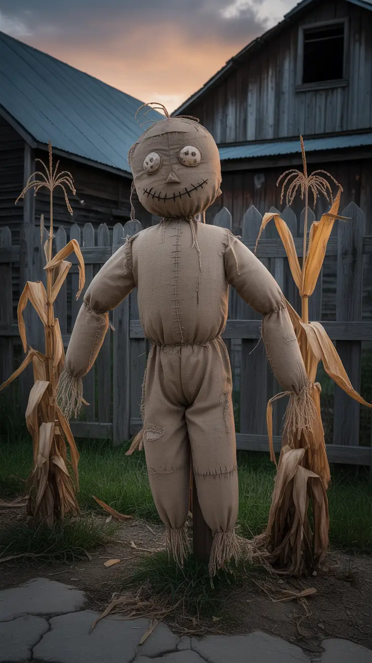 scary halloween decorations for home 2025 Scarecrow of the Damned: Homemade Outdoor Horrors
