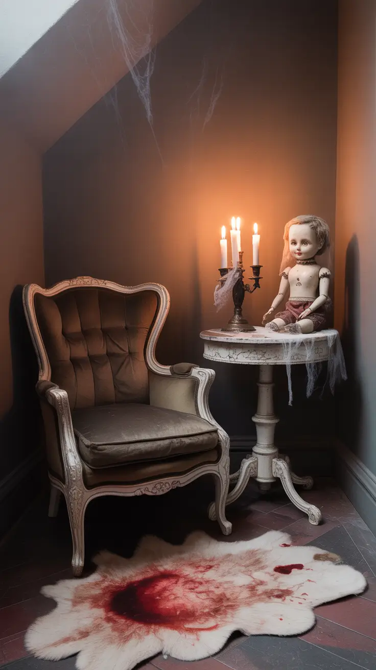 scary halloween decorations for home 2025 Chilling Corners Cozy Room Decor With a Frightful Twist