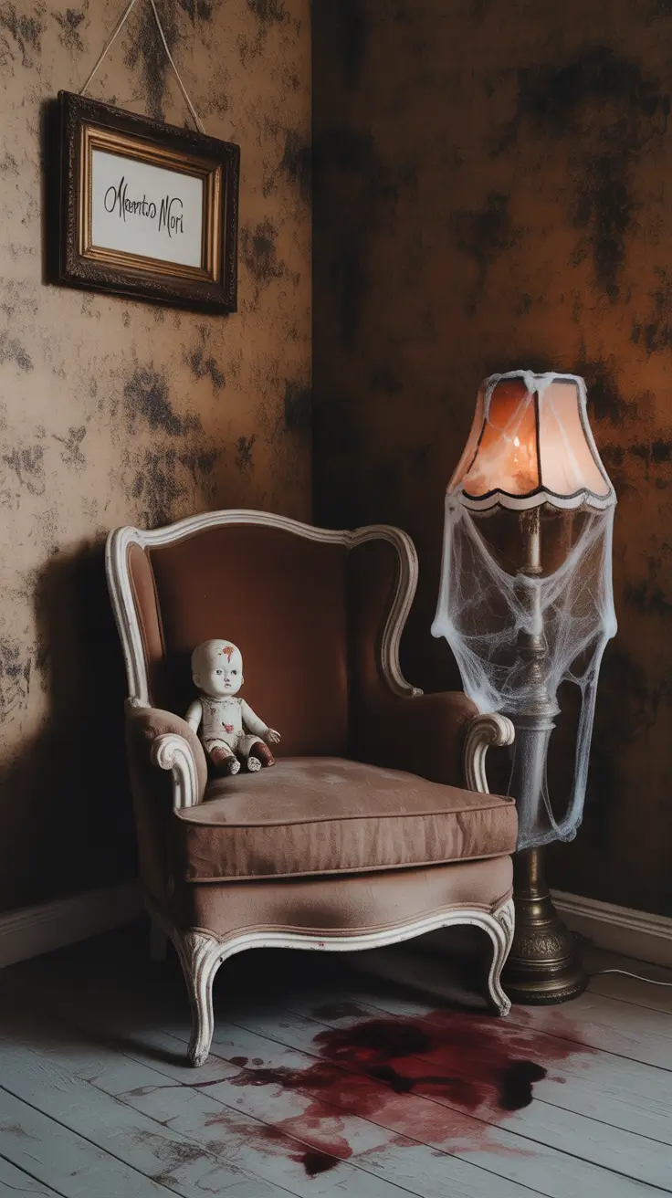 scary halloween decorations for home 2025 Chilling Corners Cozy Room Decor With a Frightful Twist