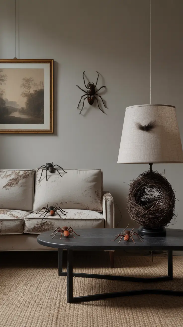 scary halloween decorations for home 2025 Creepy Crawly Details Little Things That Terrify