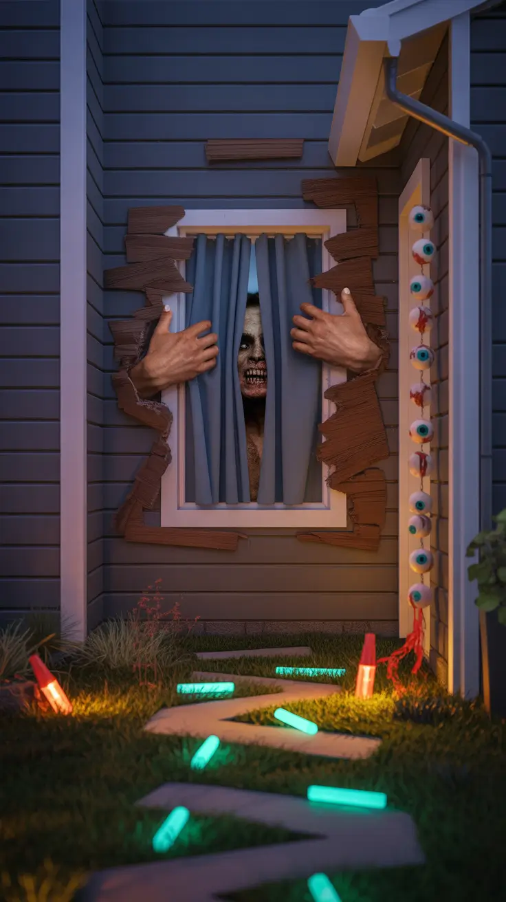 scary halloween door decorations 2025 Classroom Contest Door That’ll Terrify Teachers