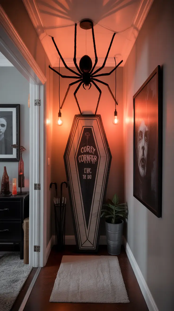 scary halloween door decorations 2025 2025 Trend: Blacklight Bone Door Designs